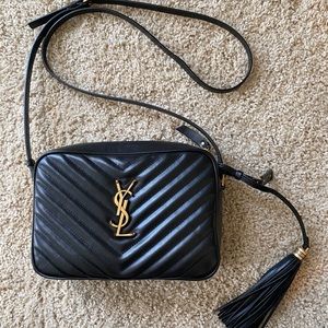 YSL Lou Camera Bag in Quilted Leather